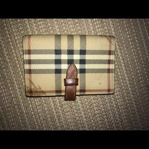 Small leather agenda / note pad 3x5